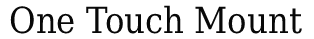 one logo black